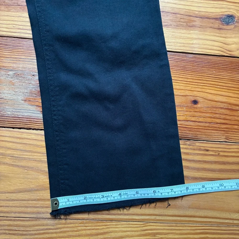 J. Jill Kick Flare Black Ankle Jeans, EUC, 8P